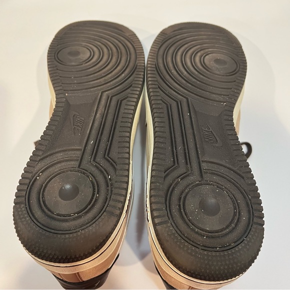 Nike Air Force 1 Low LV8 EMB Hemp Baroque Brown Coconut Milk  Size 15 - Picture 9 of 10